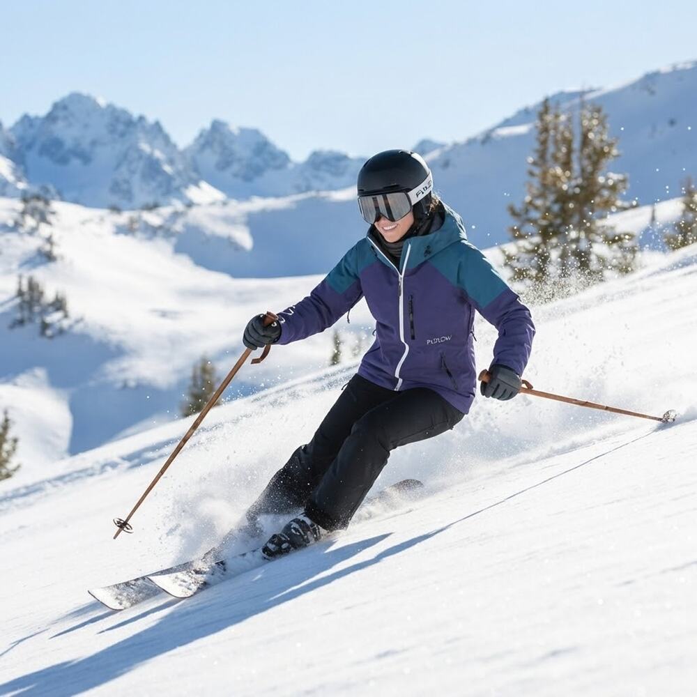 Flylow Vixen 2.1 Jacket Womens M Waterproof Technical Ski Shell Lightweight Vent